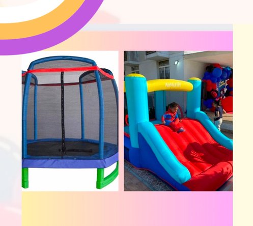 Inflable castillo + brinca brinca