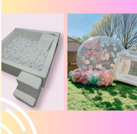 Bubble House + piscina de pelotas