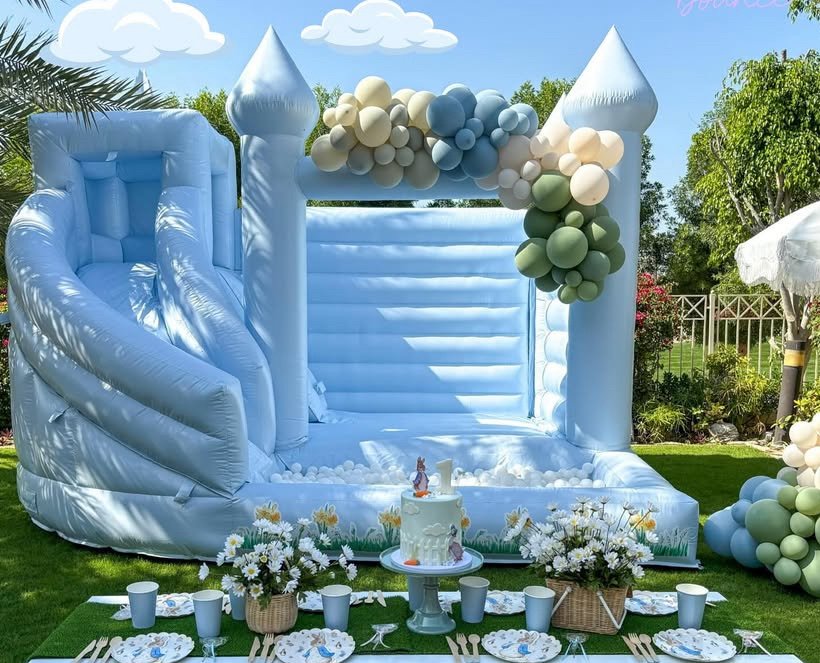 Inflable celeste Deluxe